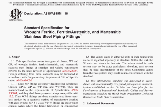 ASTM A815/A815M-18 pdf free download