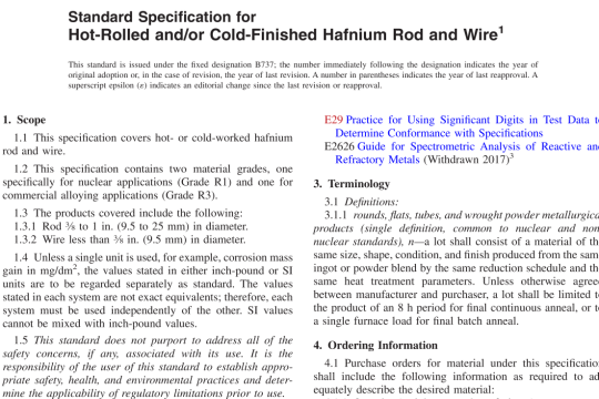 ASTM B737-10(R2021) pdf download