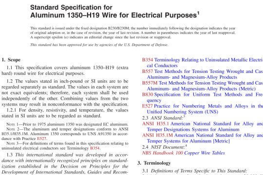 ASTM B230-07(R2021) pdf free download