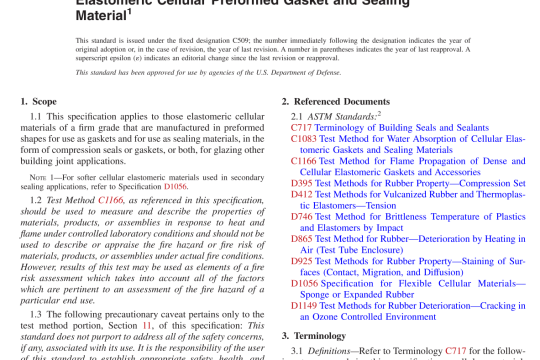 ASTM C509-06(R2021) pdf free download