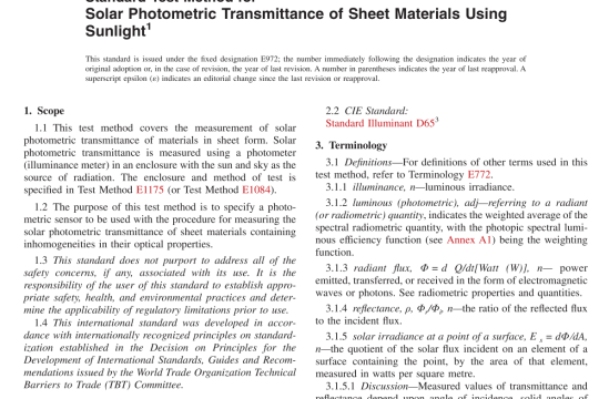 ASTM E972-96(R2021) pdf free download
