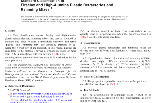 ASTM C673-97(R2018) pdf free download